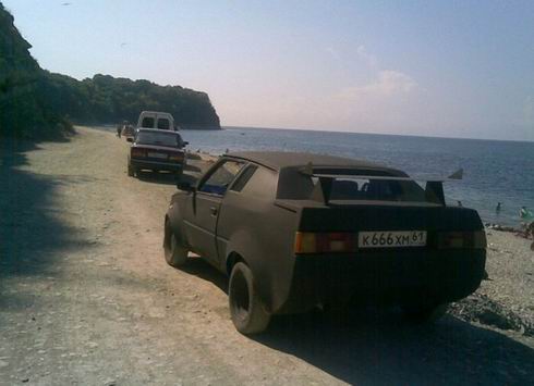 Тюнинг российских автомобилей - суров и беспощаден.