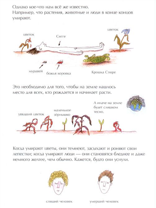 Детская книжка о смерти