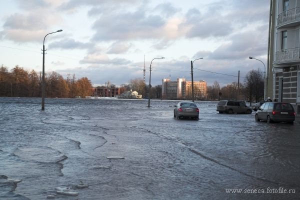 Наводнение в СПб 2007