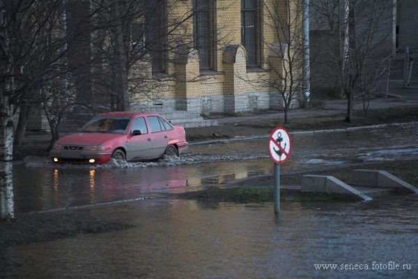 Наводнение в СПб 2007