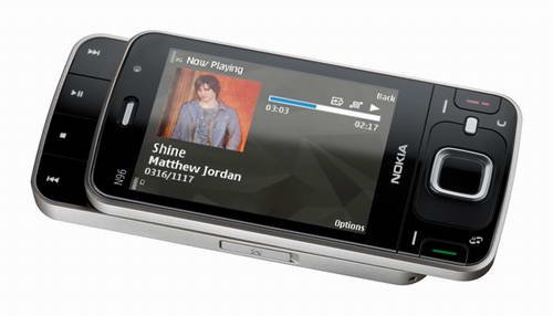 Двухходовой слайдер Nokia N96 с 16 Гб памяти и ТВ-приемником