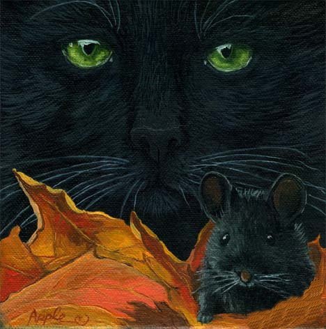 Кошки и мышки :)) Мило...