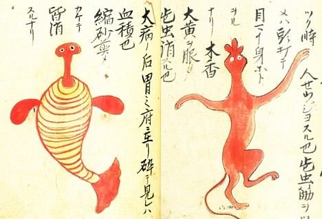 Японские средневековые микробы