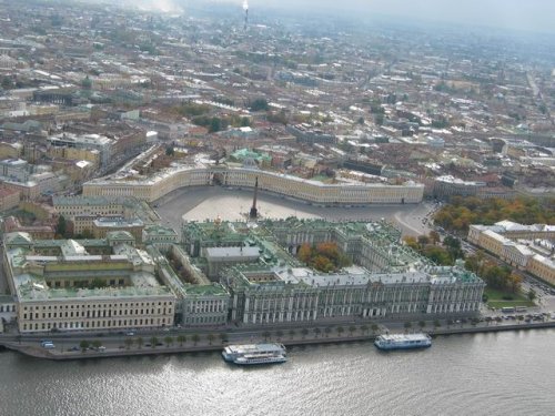 Санкт-Петербург с высоты птичьего полёта