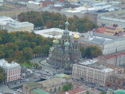 Санкт-Петербург с высоты птичьего полёта