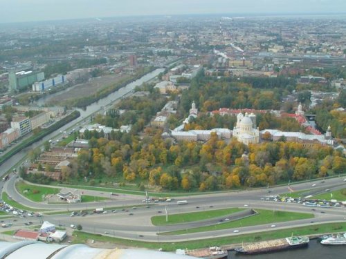 Санкт-Петербург с высоты птичьего полёта