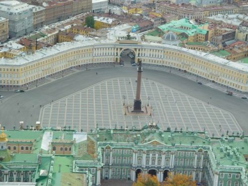 Санкт-Петербург с высоты птичьего полёта