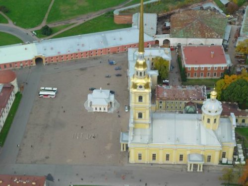 Санкт-Петербург с высоты птичьего полёта