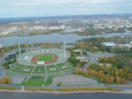 Санкт-Петербург с высоты птичьего полёта