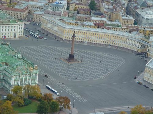 Санкт-Петербург с высоты птичьего полёта