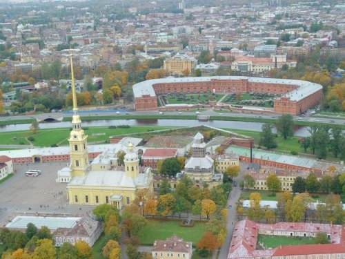 Санкт-Петербург с высоты птичьего полёта