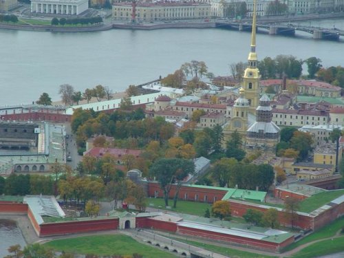 Санкт-Петербург с высоты птичьего полёта