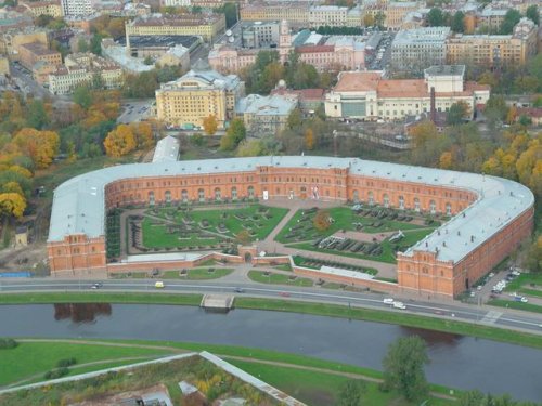 Санкт-Петербург с высоты птичьего полёта