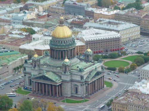 Санкт-Петербург с высоты птичьего полёта