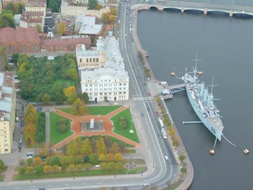 Санкт-Петербург с высоты птичьего полёта