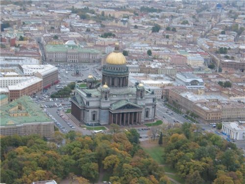 Санкт-Петербург с высоты птичьего полёта