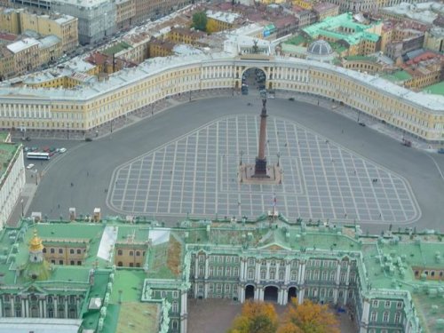 Санкт-Петербург с высоты птичьего полёта