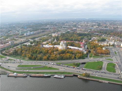 Санкт-Петербург с высоты птичьего полёта