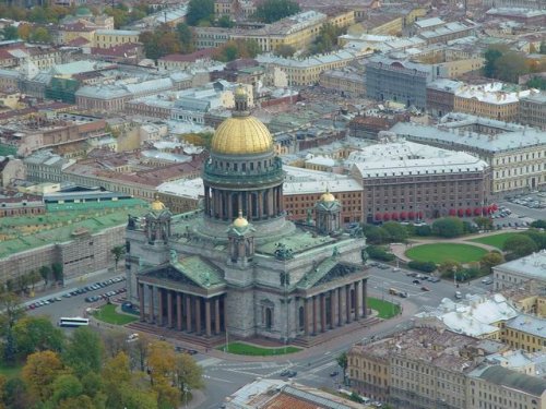 Санкт-Петербург с высоты птичьего полёта