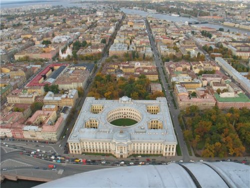 Санкт-Петербург с высоты птичьего полёта