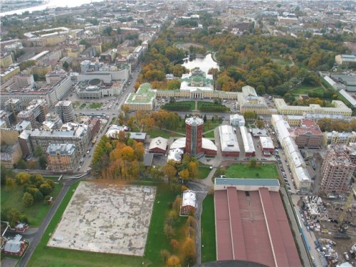 Санкт-Петербург с высоты птичьего полёта