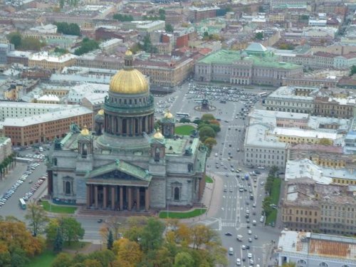 Санкт-Петербург с высоты птичьего полёта