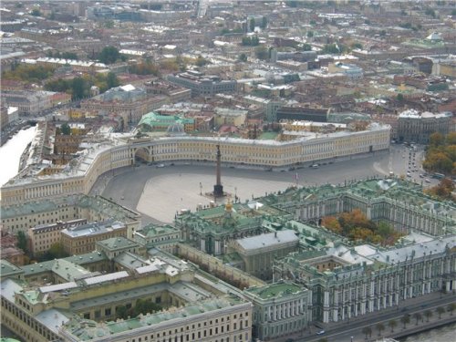 Санкт-Петербург с высоты птичьего полёта