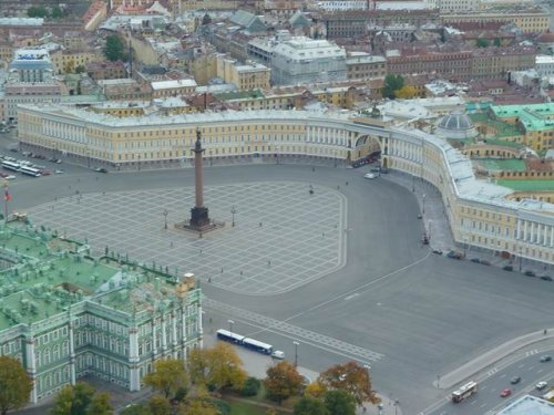 Санкт-Петербург с высоты птичьего полёта