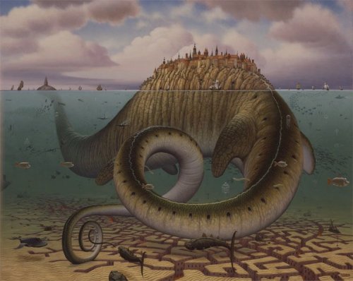 Рисунки художника Jacek Yerka