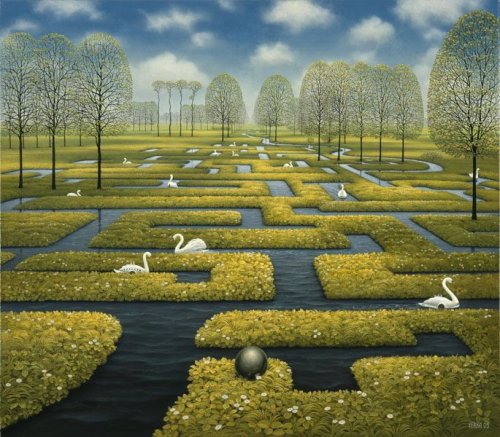 Рисунки художника Jacek Yerka