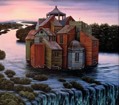 Рисунки художника Jacek Yerka