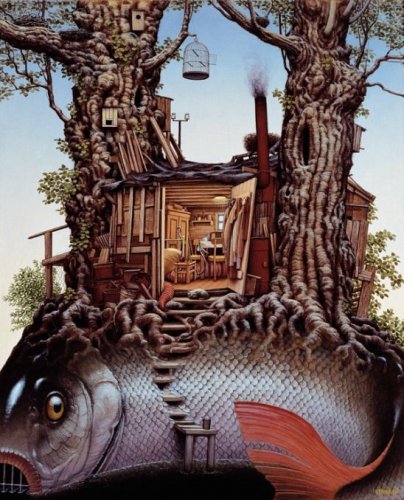 Рисунки художника Jacek Yerka