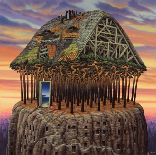 Рисунки художника Jacek Yerka