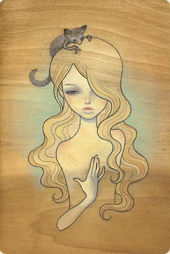 Чувственные работы Audrey Kawasaki