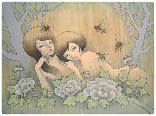 Чувственные работы Audrey Kawasaki