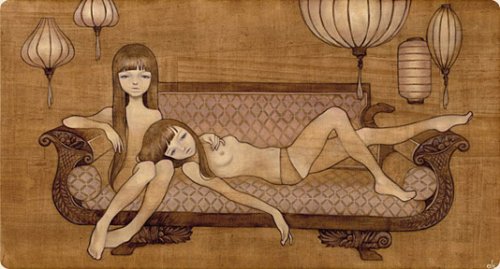 Чувственные работы Audrey Kawasaki