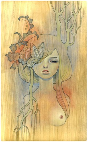 Чувственные работы Audrey Kawasaki