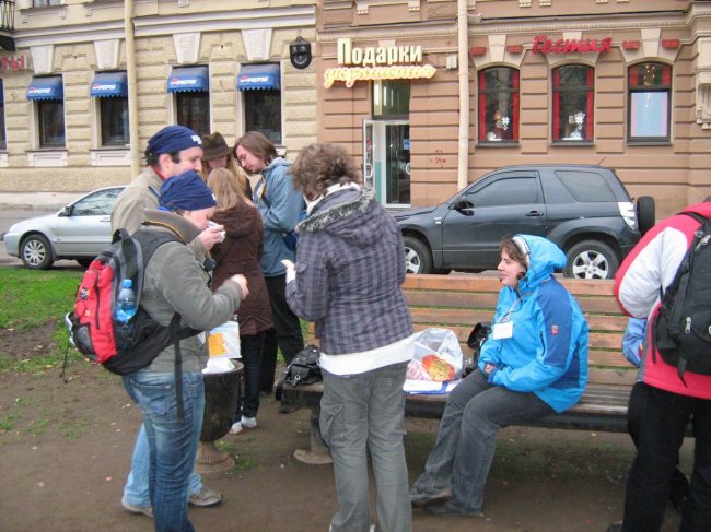 Бегущий город Санкт-Петербург 25 октября 2008