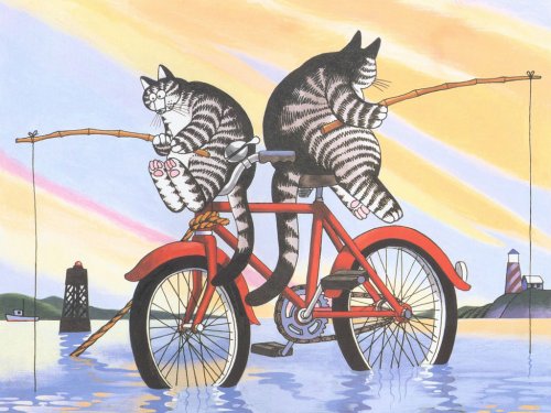 Bernard Kliban. Cat Dreams