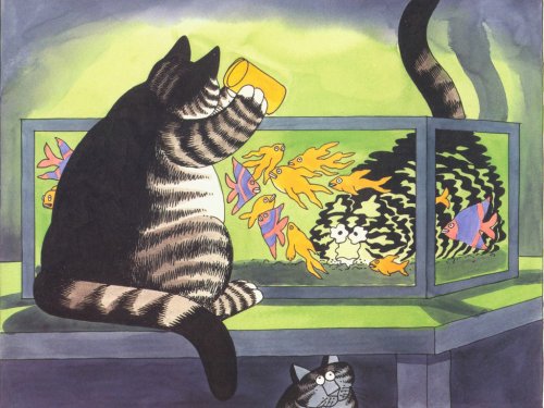 Bernard Kliban. Cat Dreams