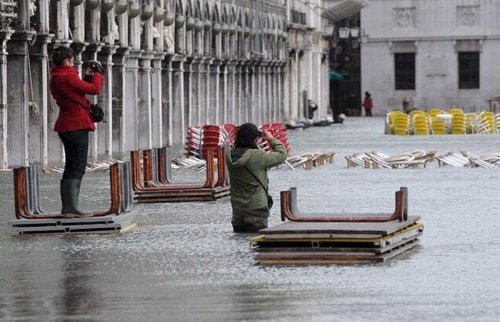 Венеция под водой 