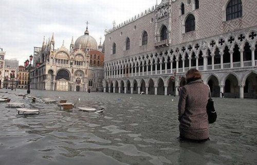 Венеция под водой 