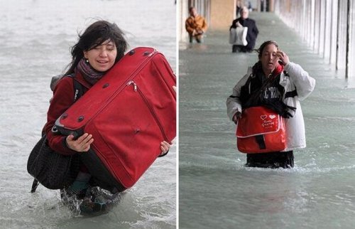 Венеция под водой 