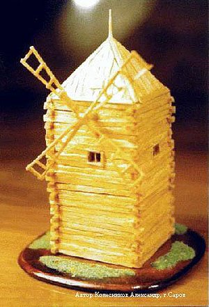 Поделки из спичек