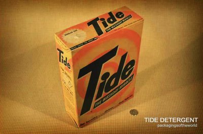Упаковка известных брендов полвека назад