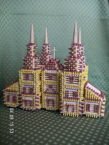 Поделки из спичек