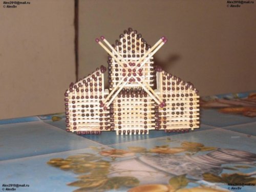 Поделки из спичек