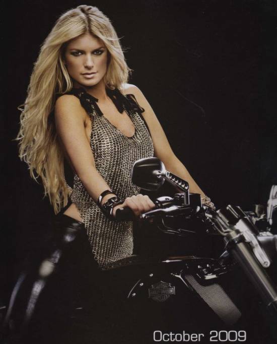 Marissa Miller - Harley Davidson Calendar