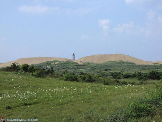 Заброшенный маяк в Дании