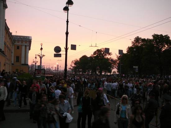 Белые ночи в Санкт-Петербурге